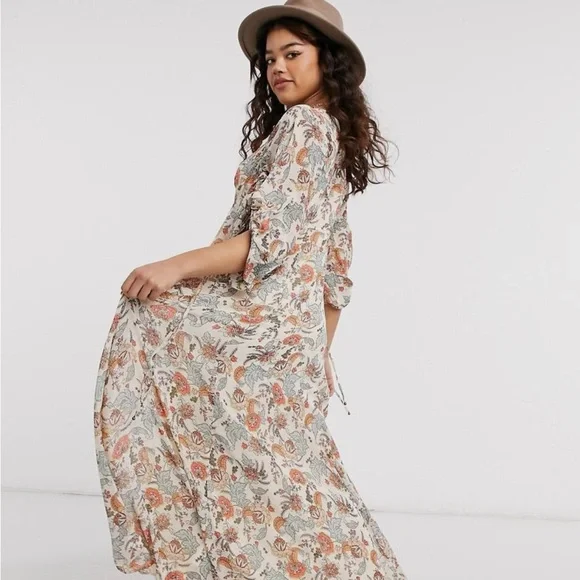 Free People Earthfolk Floral Maxi Dress - Picture 3 of 13